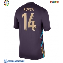 Fotballdrakt Herre England Ezri Konsa #14 Bortedrakt EM 2024 Kortermet